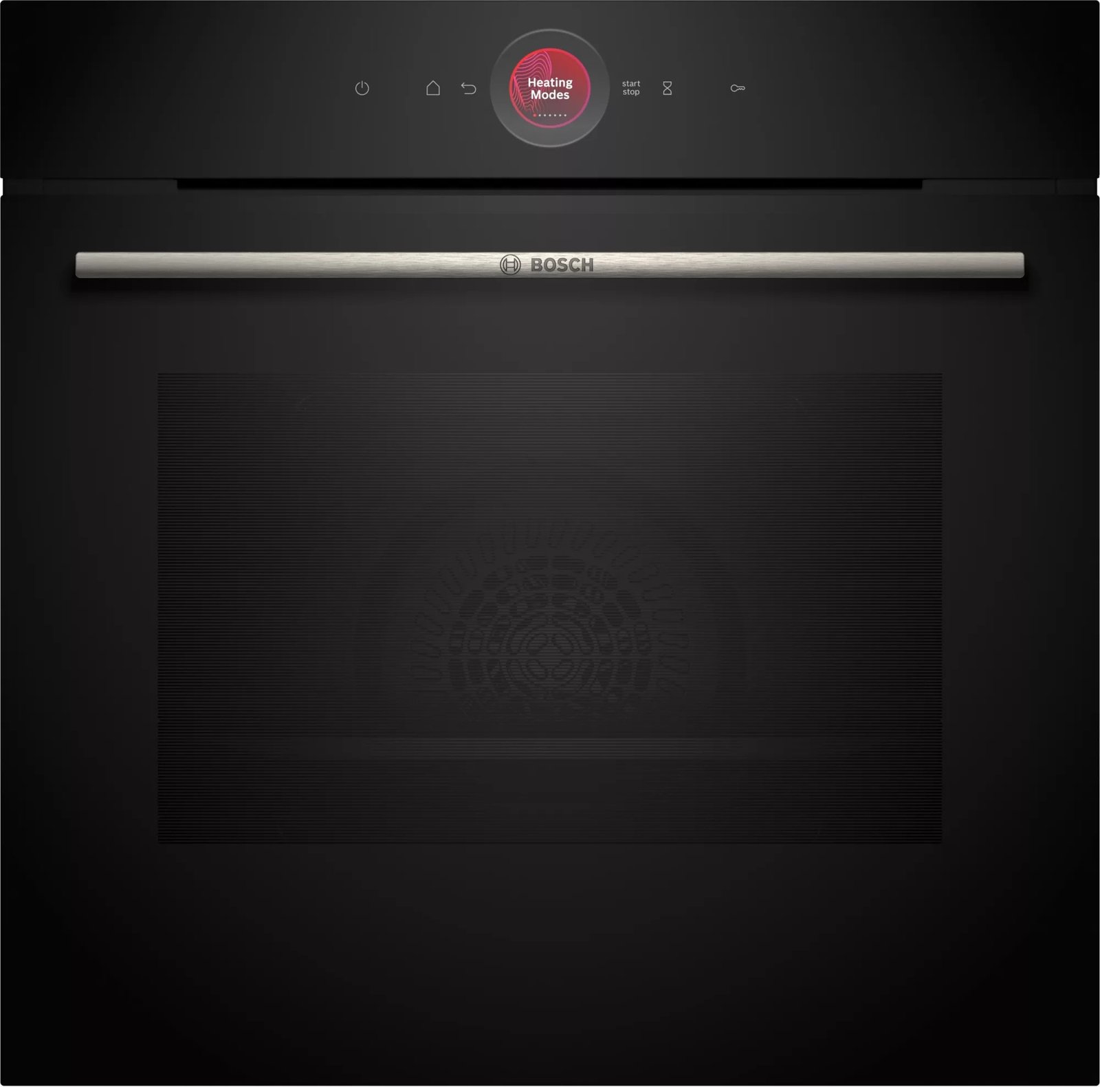 195-1 Bosch Series 8 HBG7541B1 Built-In Oven with Air Fry and Home Connect (Black) - Image 1