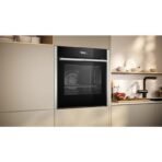 Neff N70 B54CR71N0 Built-In Pyrolytic Oven with Slide & Hide (Stainless Steel) - Image 6