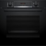 Bosch Series 4 HQA574BB3B Built-In Single Oven with Added Steam (Black)