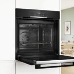 Bosch Series 4 HQG572BB3F Built-In Single Oven with Air Fry and Added Steam (Black)