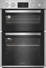 Hotpoint DIH10DIX Built-In Double Oven with Slow Cooking (Stainless Steel) - Image 2