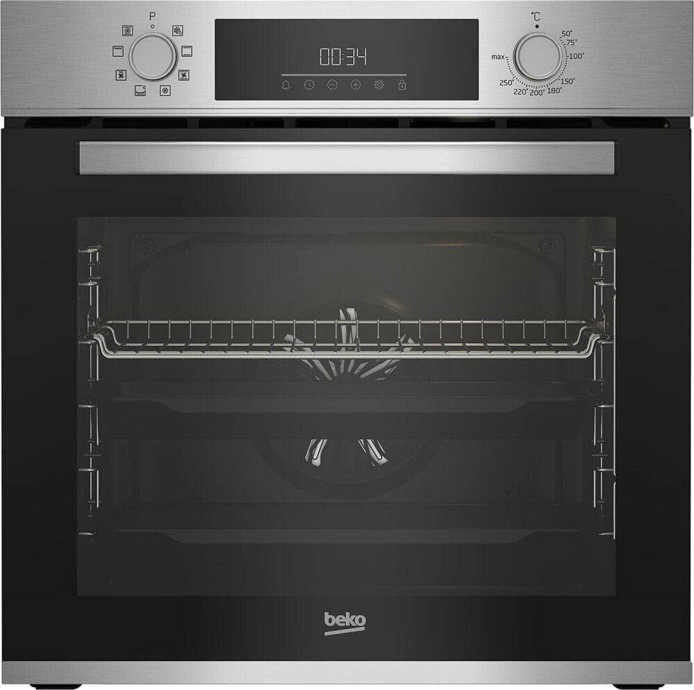 204-1 Beko BBIM12300X Beyond b300 Built-In Multifunction Oven (Stainless Steel) - Image 1