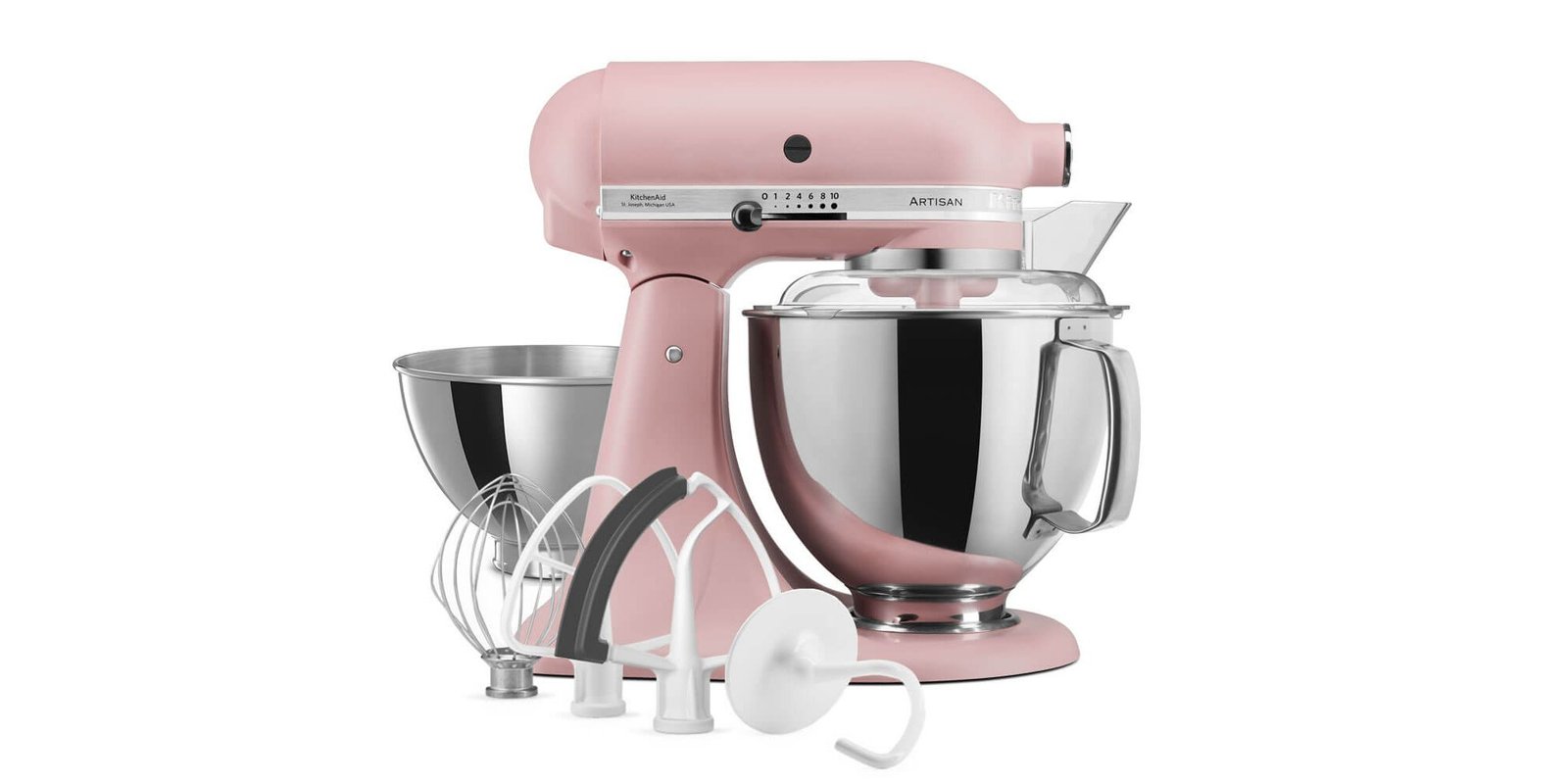 210-1 KitchenAid 5KSM175PS (Dried Rose) Stand Mixer - Image 1