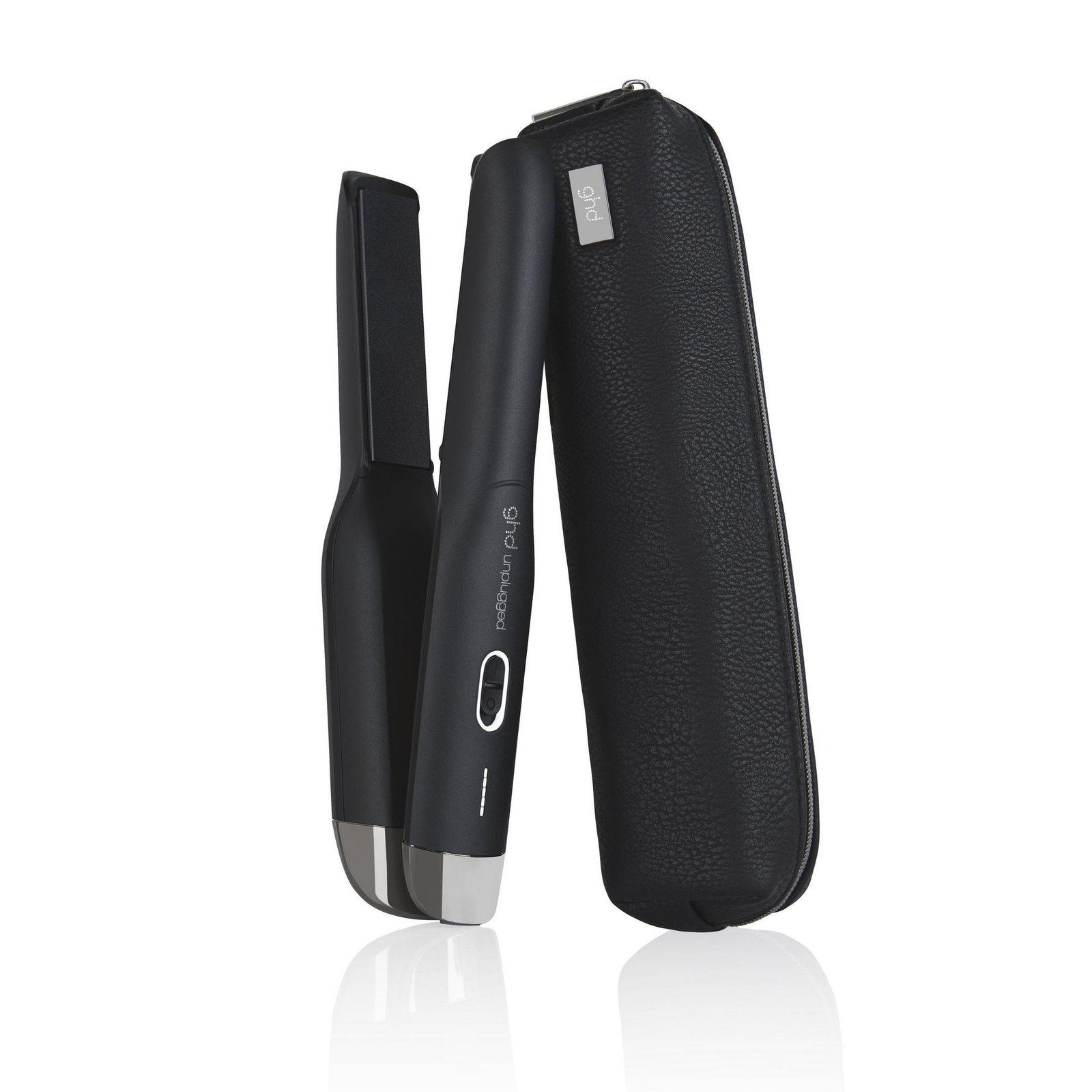 248-1 ghd Unplugged (Black) Cordless Straightener - Image 1