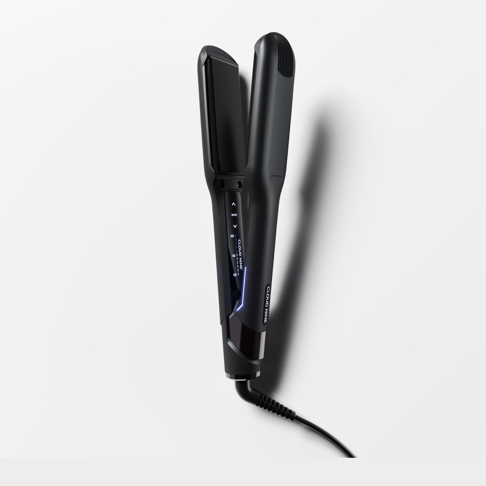 249-1 Cloud Nine Wide Iron (Black) Hair Straightener - Image 1