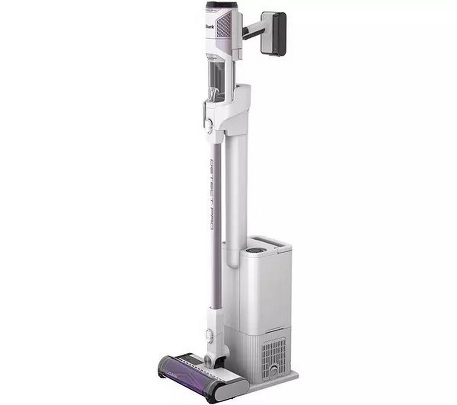 254-1-1 Shark Detect Pro IW3510UK Auto-Empty (White/Ash Purple) Cordless Vacuum - Image 1
