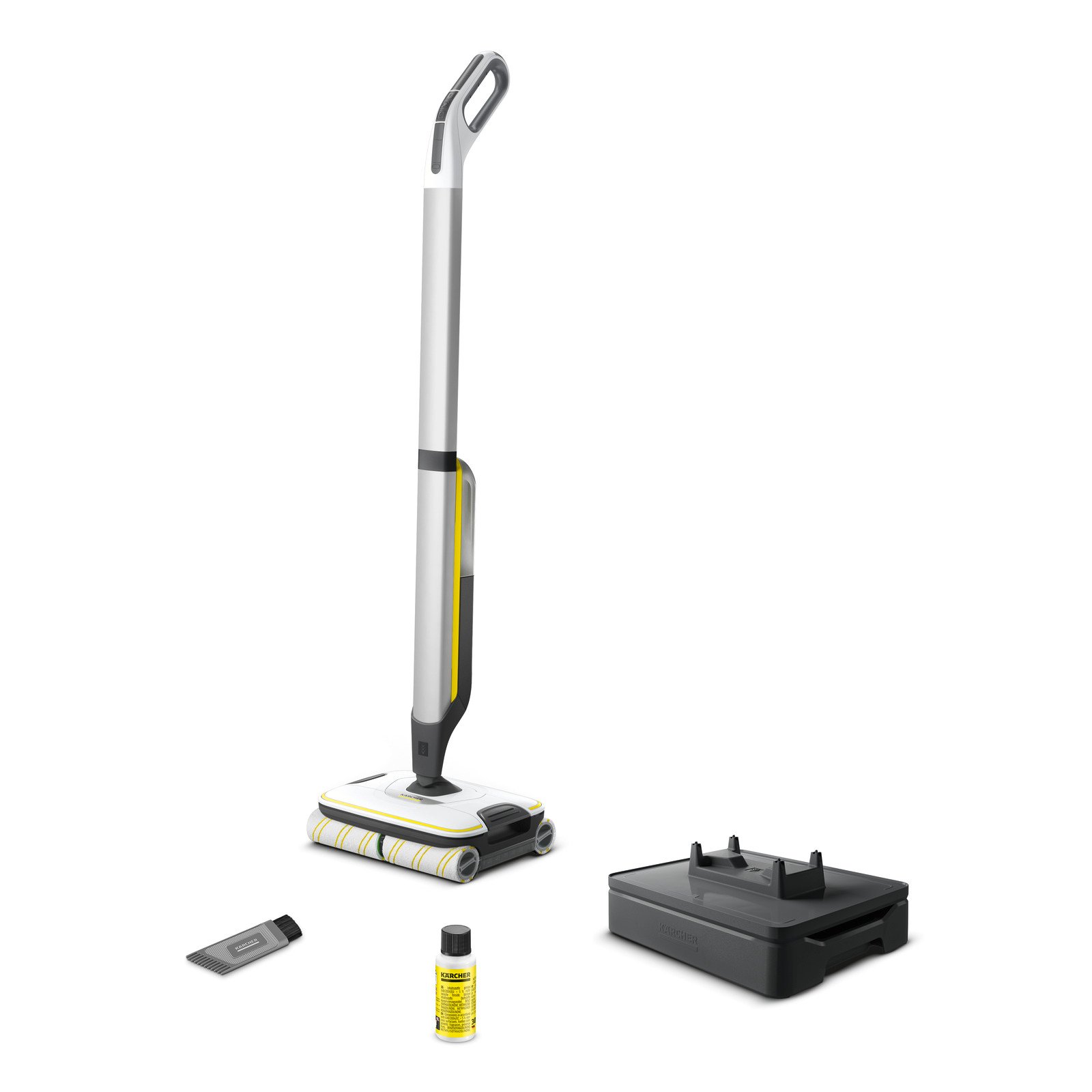 259-1 Kärcher FC 7 Cordless (White) Wet Cleaner - Image 1
