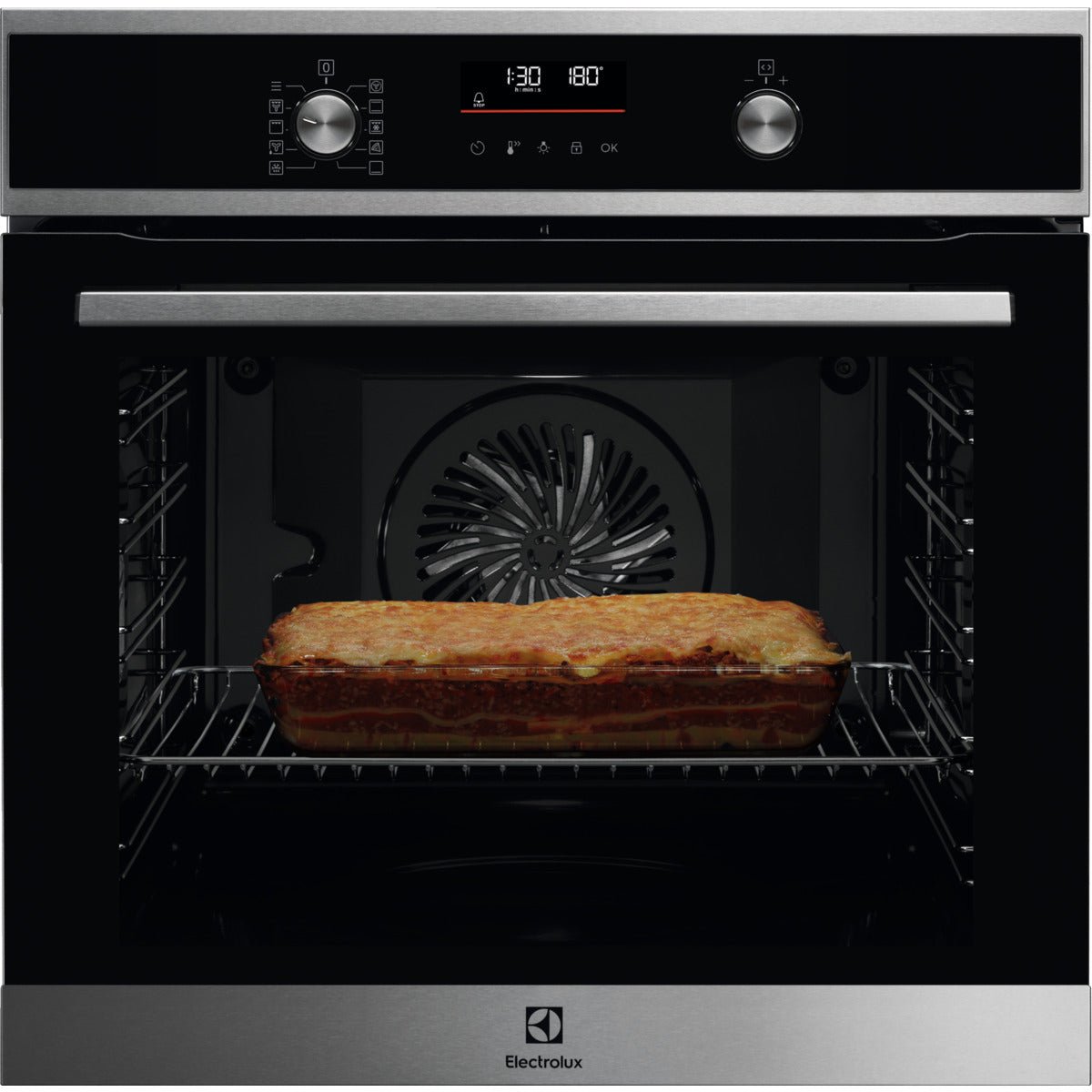 281-1 Electrolux EOF6P46X 600 SurroundCook Built-In Single Oven (Stainless Steel) - Image 1