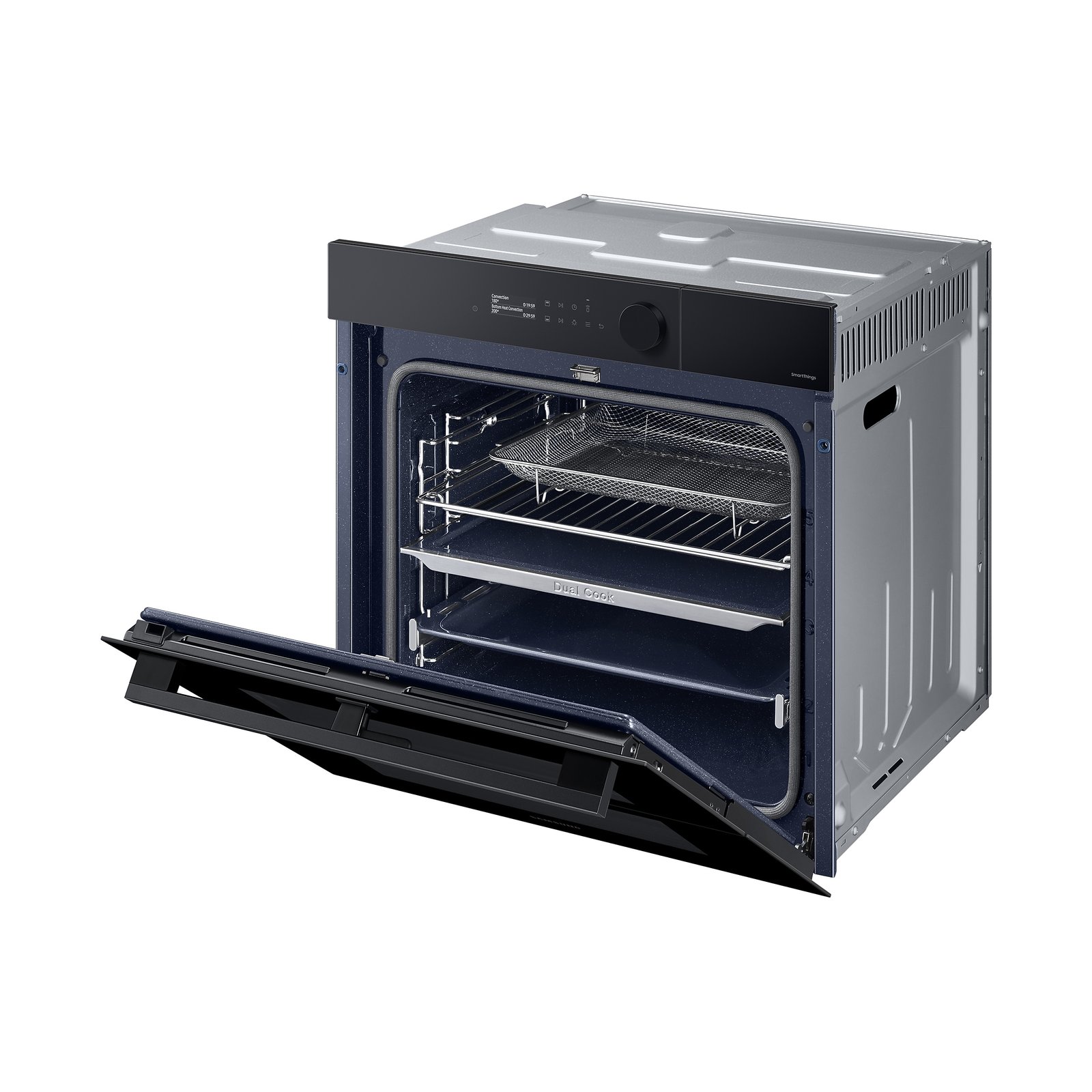 282-1-1 Samsung NV7B5775XAK Series 5 Dual Cook Flex Built-In Single Oven (Black) - Image 1