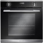 Rangemaster RMB6010BL/SS Built-In Single Oven (Black Glass / Stainless Steel)