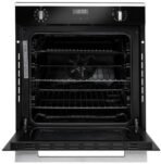Rangemaster RMB6010BL/SS Built-In Single Oven (Black Glass / Stainless Steel) - Image 2