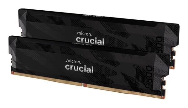 105-2 Crucial Pro DDR5 32GB (2x16GB) 6400MHz CL32 Memory Kit