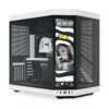 138-1 HYTE Y70 Touch Infinite Dual Chamber ATX Mid Tower Case with Integrated 2.5K LCD Touchscreen - Panda