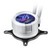 145-4 ASUS ROG Strix LC III ARGB LCD 360mm AMD/Intel Liquid CPU Cooler - White