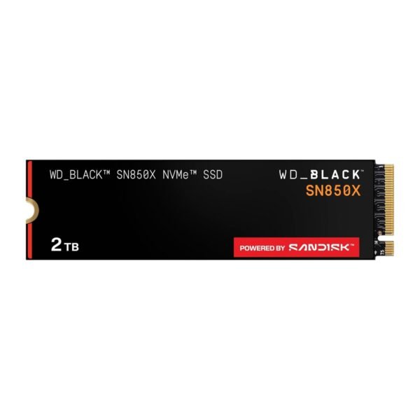WD_BLACK SN850X 2TB SSD, M.2 2280 PCIe Gen4 NVMe