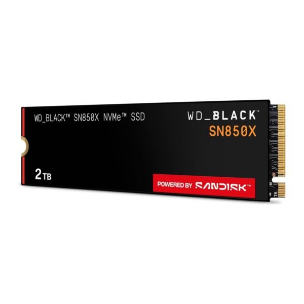 WD_BLACK SN850X 2TB SSD, M.2 2280 PCIe Gen4 NVMe