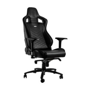 263-1 noblechairs EPIC Gaming Chair (PU Faux Leather) — Black