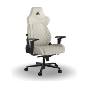282-1 Corsair TC500 LUXE Gaming Chair (Breathable Fabric) — Frost