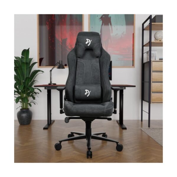 Arozzi Vernazza Gaming Chair (Soft Fabric) — Dark Grey