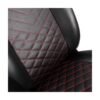 291-4 noblechairs ICON Gaming Chair (PU Faux Leather) — Black/Red