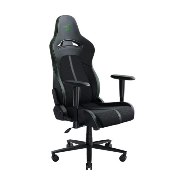 294-1 Razer Enki X Gaming Chair (Synthetic Leather) — Black/Green