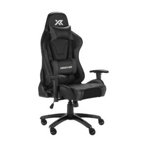 295-1 X-Rocker Agility Sport eSports Gaming Chair (Faux Leather) — Carbon Black