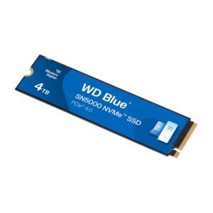 WD Blue SN5000 4TB SSD, M.2 2280 PCIe Gen4 NVMe