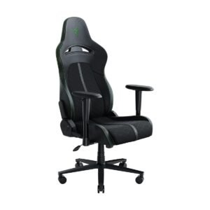 359-1 Razer Enki X Essential Gaming Chair (Dual-Textured Synthetic Leather) — Black