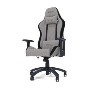 381-1 GT Omega Pro Series Gen 2.0 Gaming Chair (Ultra-Soft Fabric) — Grey