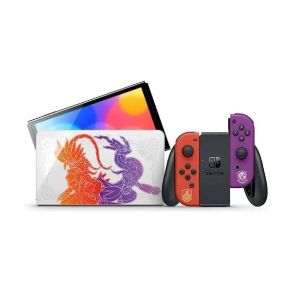 394-1 Nintendo Switch (OLED Model) Console — Pokemon Scarlet and Violet Limited Edition