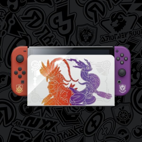 394-2 Nintendo Switch (OLED Model) Console — Pokemon Scarlet and Violet Limited Edition