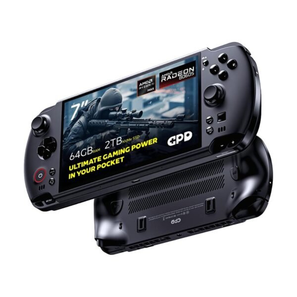 GPD WIN 5 Handheld Gaming PC (Ryzen AI Max+ 395, 64GB/2TB) — Raven Black